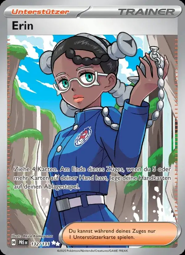 Erin 132/131 – Pokémon Prismatische Entwicklungen Karte