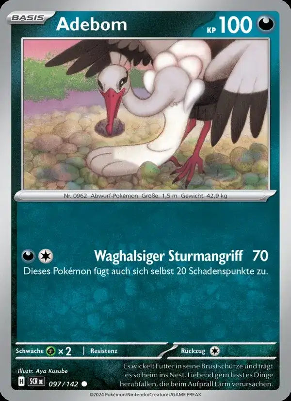 Adebom 097/142 – Pokémon Stellarkrone Karte