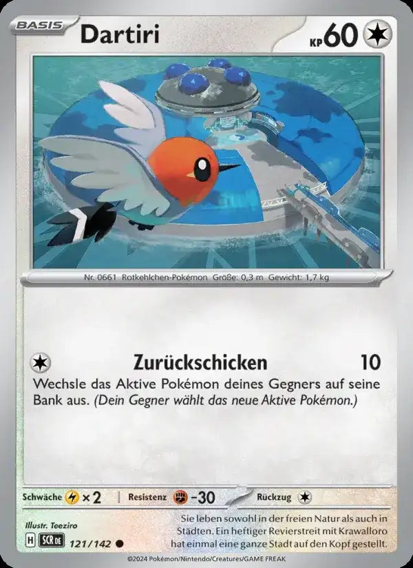 Dartiri 121/142 – Pokémon Stellarkrone Karte