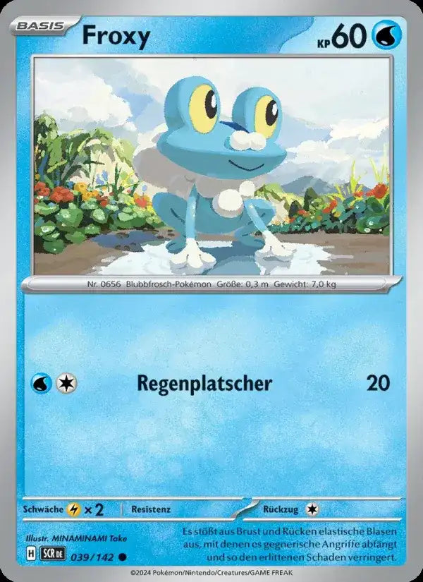 Froxy 039/142 – Pokémon Stellarkrone Karte