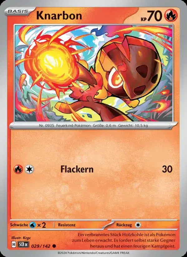 Knarbon 029/142 – Pokémon Stellarkrone Karte