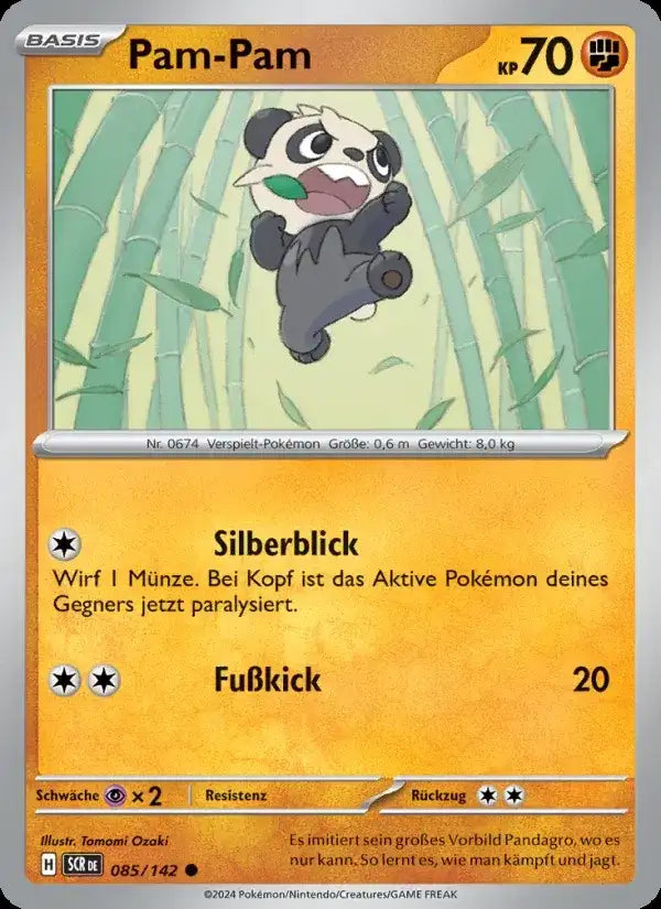 Pam pam 085/142 – Pokémon Stellarkrone Karte