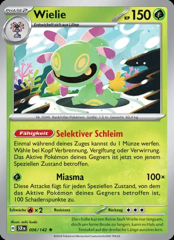 Wielie 006/142 – Pokémon Stellarkrone Karte