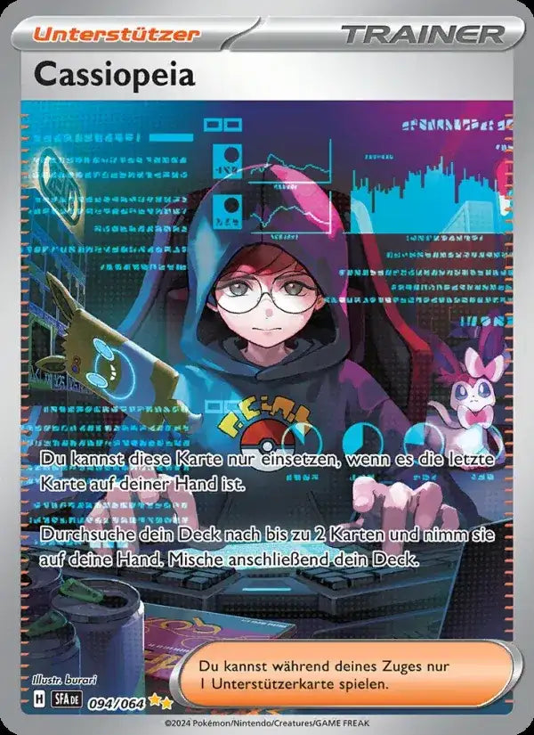 Cassiopeia 094/064 – Pokémon Nebel der Sagen Karte