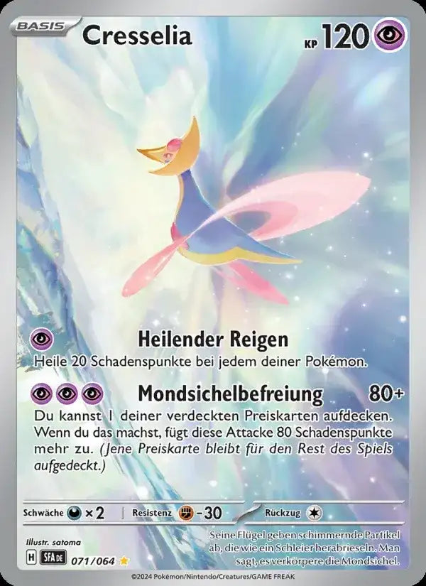 Cresselia 071/064 – Pokémon Nebel der Sagen Karte