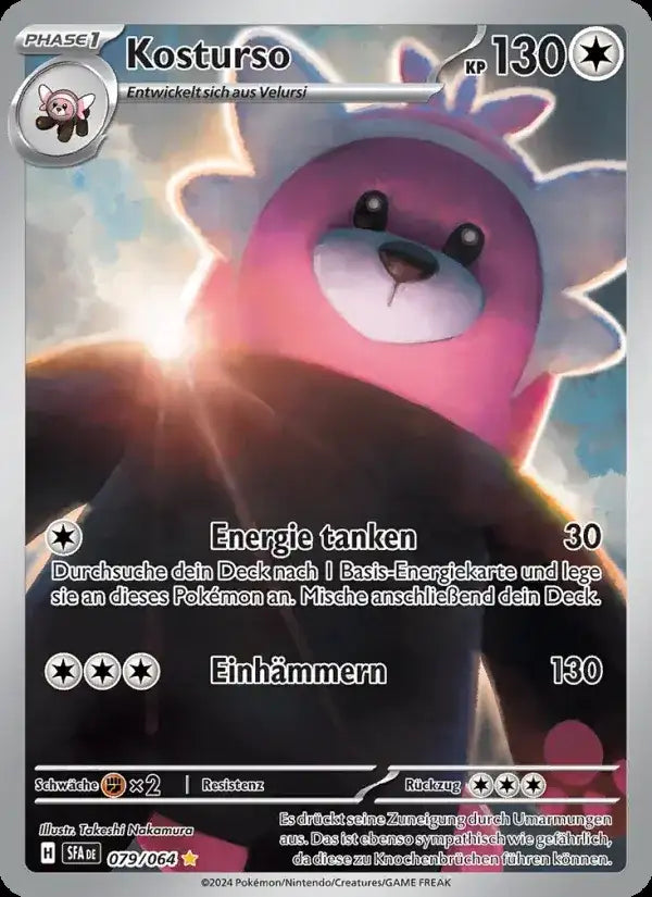 Kosturso 079/064 – Pokémon Nebel der Sagen Karte