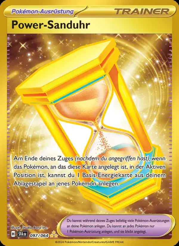Power sanduhr 097/064 – Pokémon Nebel der Sagen Karte