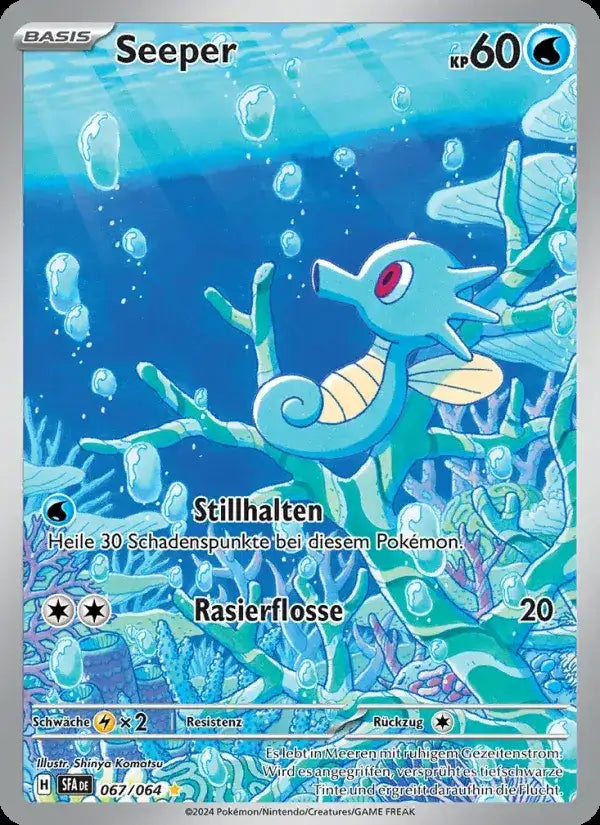 Seeper 067/064 – Pokémon Nebel der Sagen Karte