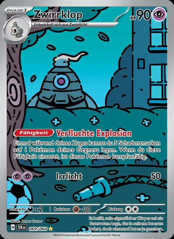 Zwirrklop 069/064 – Pokémon Nebel der Sagen Karte