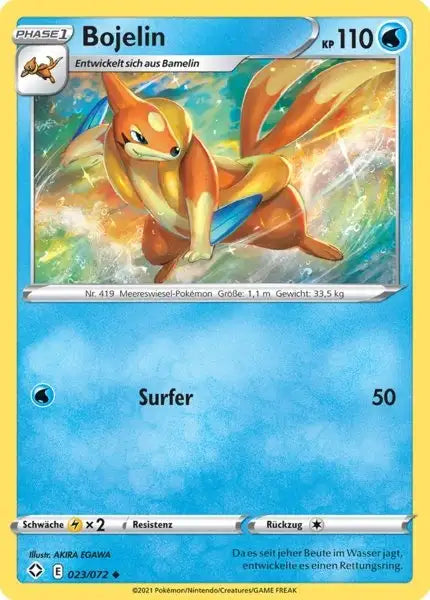 bojelin 023/072 – Pokémon Glänzendes Schicksal Karte