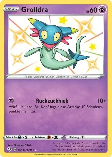Grolldra SV060/SV122 – Pokémon Glänzendes Schicksal Karte