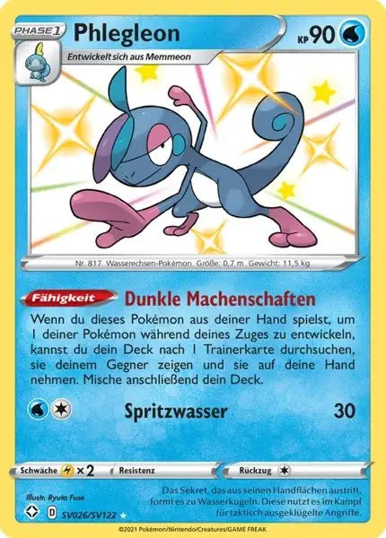Phlegleon SV026/SV122 – Pokémon Glänzendes Schicksal Karte