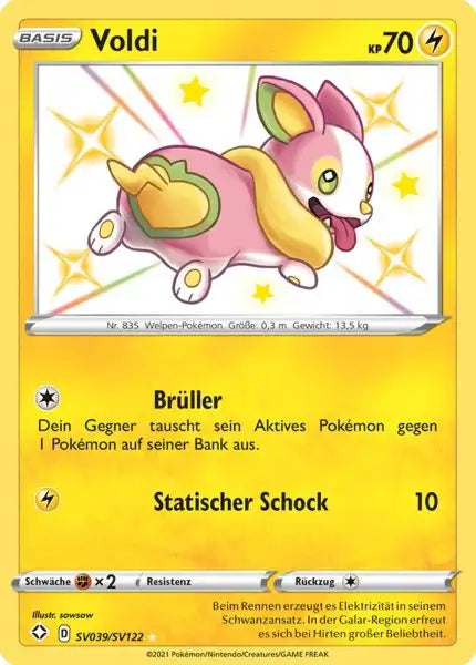 Voldi SV039/SV122 – Pokémon Glänzendes Schicksal Karte