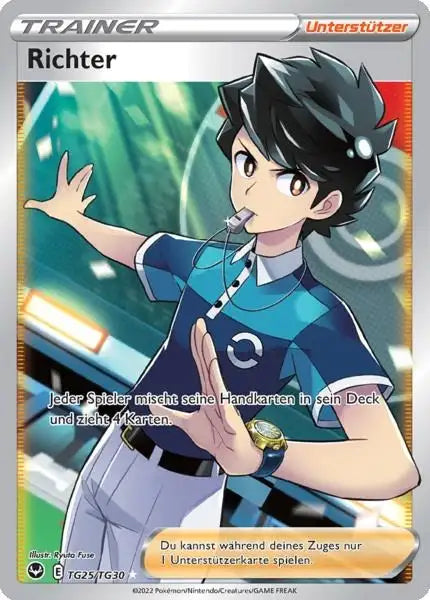 Richter TG25 – Pokémon Silberne Sturmwinde Karte
