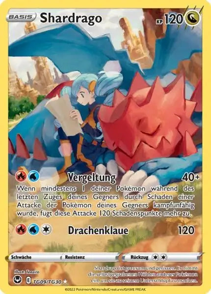 Shardrago TG09 – Pokémon Silberne Sturmwinde Karte