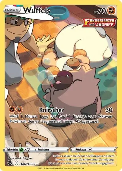 Wuffels TG07 – Pokémon Silberne Sturmwinde Karte