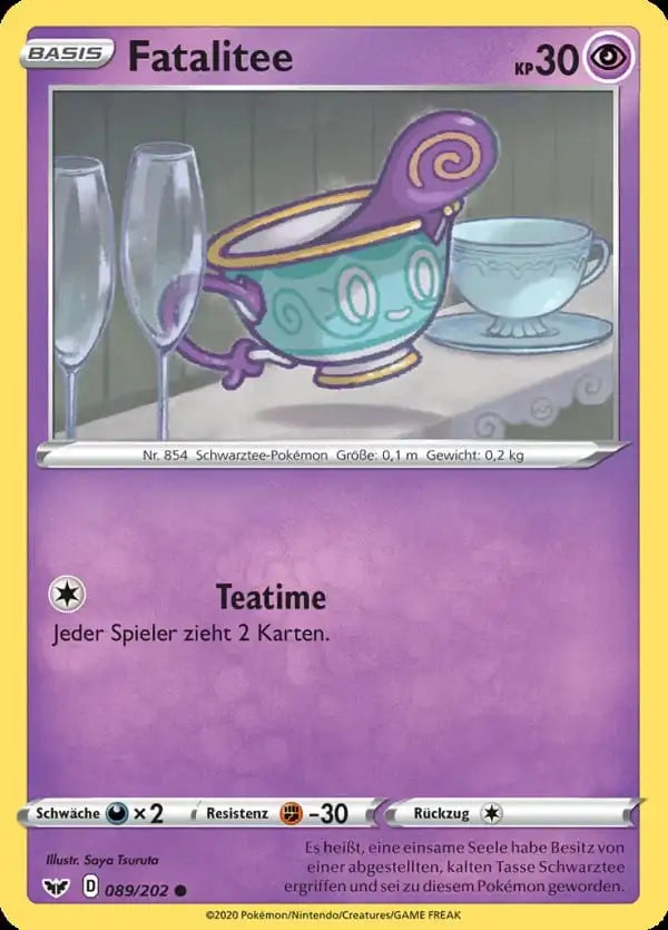 fatalitee 089/202 – Pokémon Schwert & Schild Karte