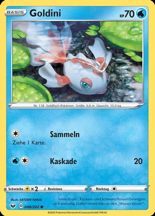 goldini 046/202 – Pokémon Schwert & Schild Karte