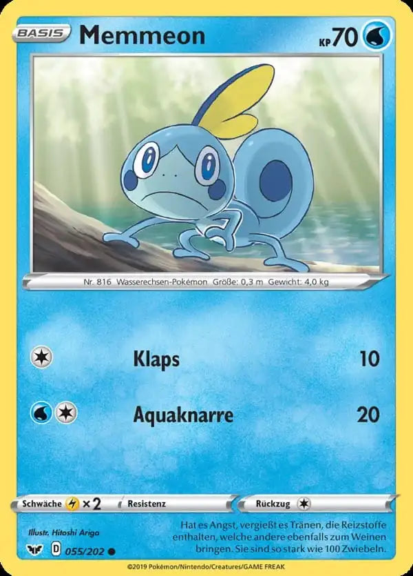 memmeon 055/202 – Pokémon Schwert & Schild Karte