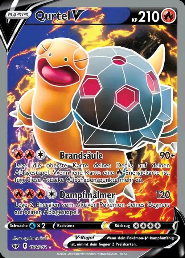 qurtel v 188/202 – Pokémon Schwert & Schild Karte