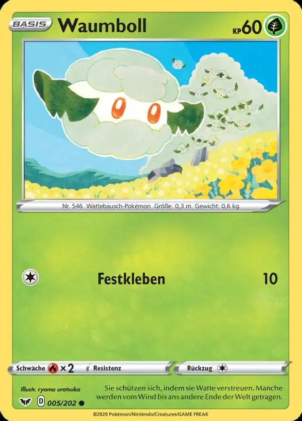 waumboll 005/202 – Pokémon Schwert & Schild Karte