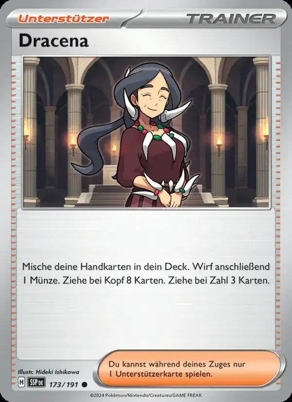 Dracena 173/191 – Pokémon Stürmische Funken Karte