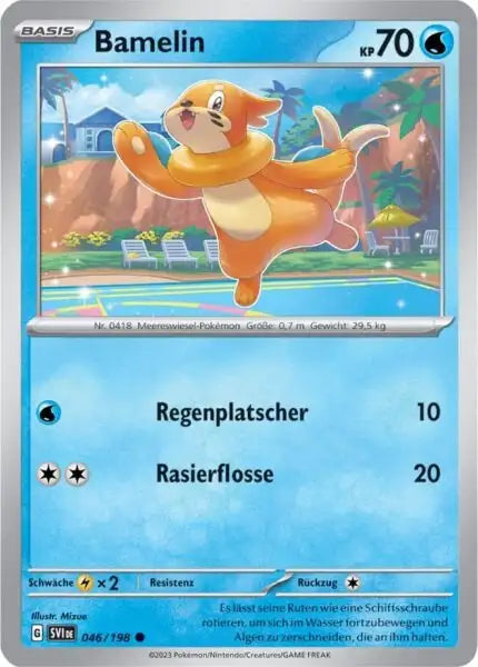Bamelin 046/198 – Pokémon Karmesin & Purpur Karte