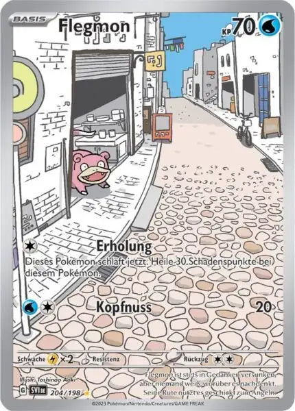 Flegmon 204/198 – Pokémon Karmesin & Purpur Karte