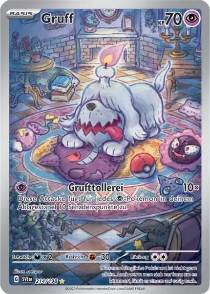 Gruff 214/198 – Pokémon Karmesin & Purpur Karte