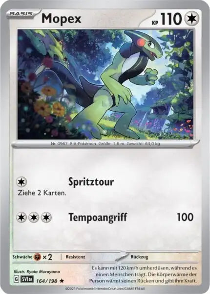 Mopex 164/198 – Pokémon Karmesin & Purpur Karte
