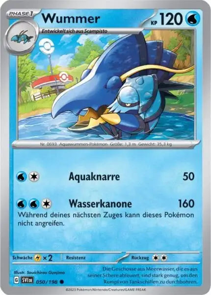 Wummer 050/198 – Pokémon Karmesin & Purpur Karte