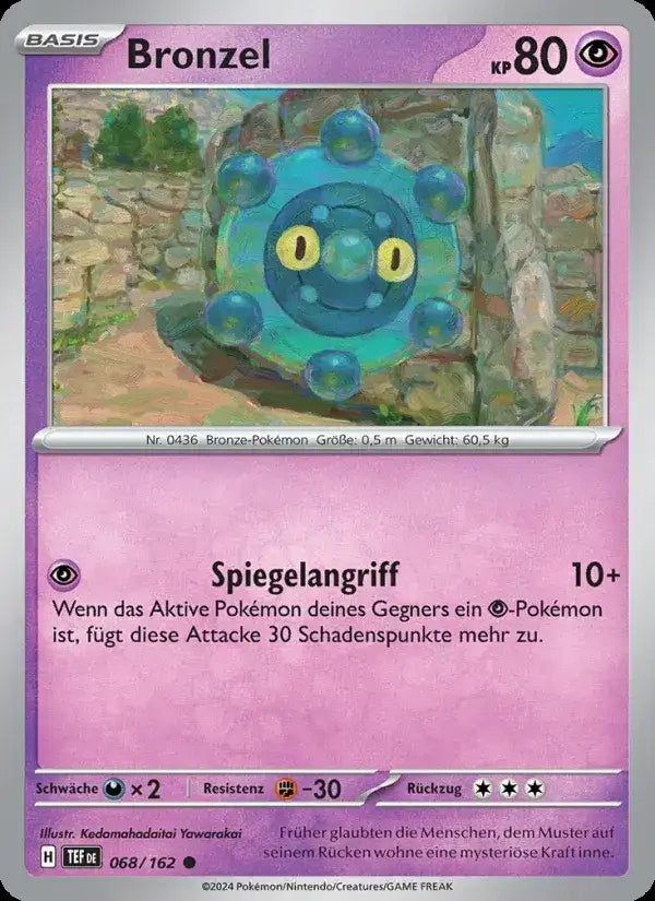 Bronzel 068/162 – Pokémon Gewalten der Zeit Karte