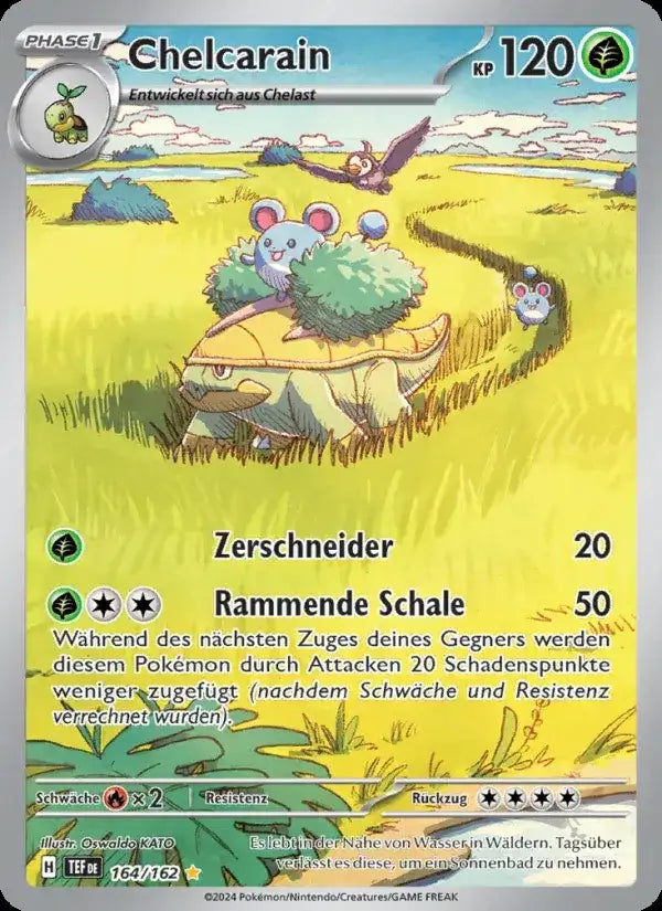 Chelcarain 164/162 – Pokémon Gewalten der Zeit Karte
