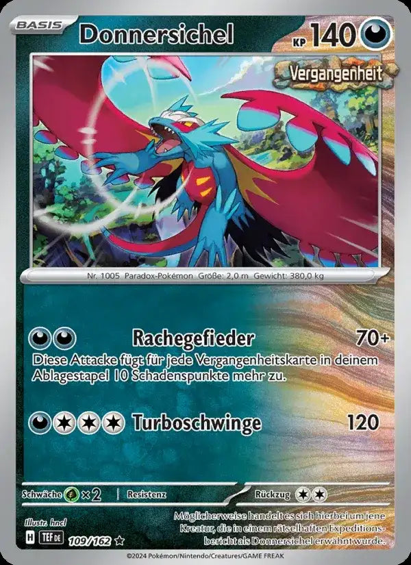 Donnersichel 109/162 – Pokémon Gewalten der Zeit Karte