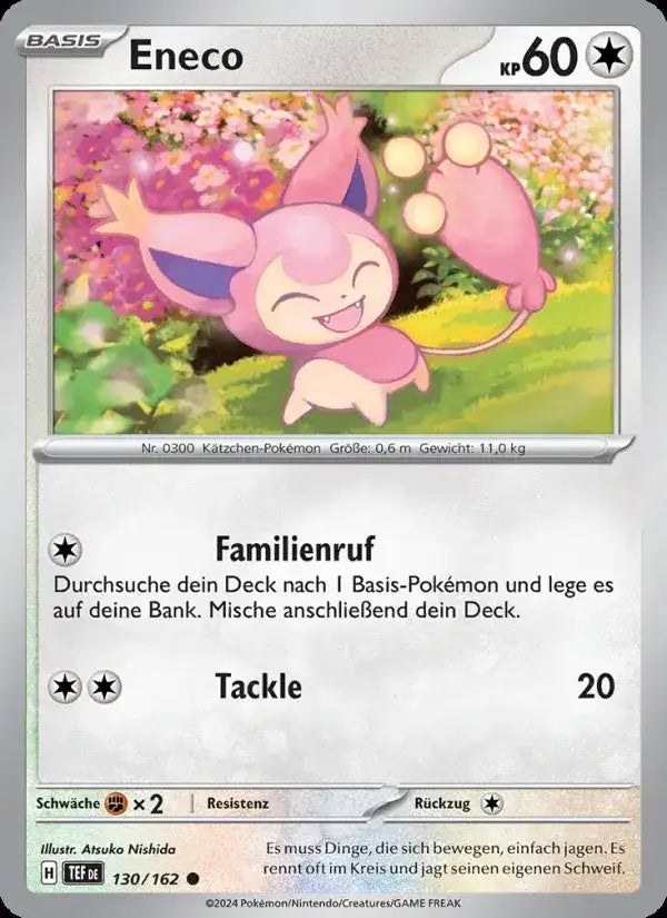 Eneco 130/162 – Pokémon Gewalten der Zeit Karte