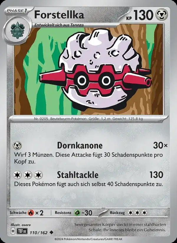 Forstellka 110/162 – Pokémon Gewalten der Zeit Karte