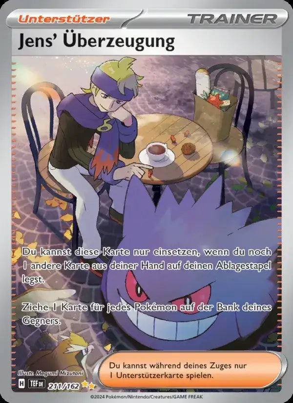 Jens uberzeugung 211/162 – Pokémon Gewalten der Zeit Karte