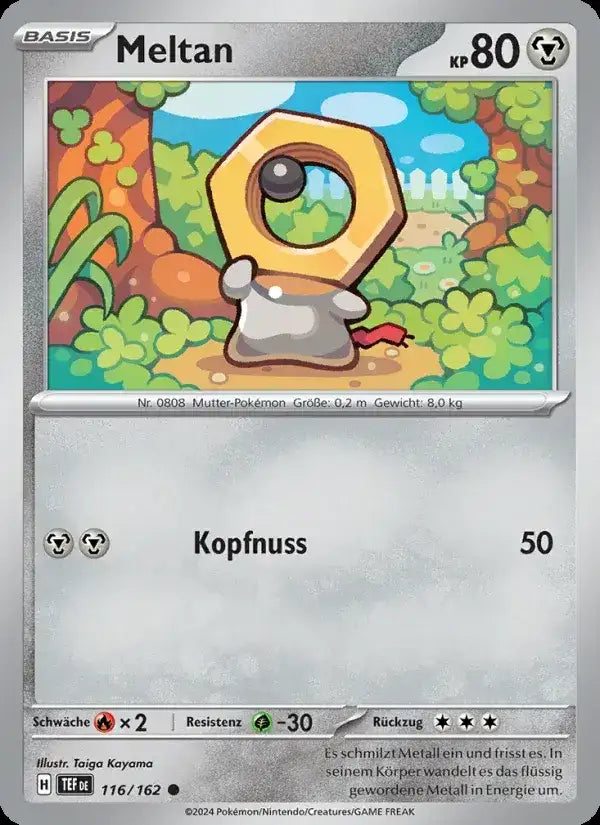 Meltan 116/162 – Pokémon Gewalten der Zeit Karte
