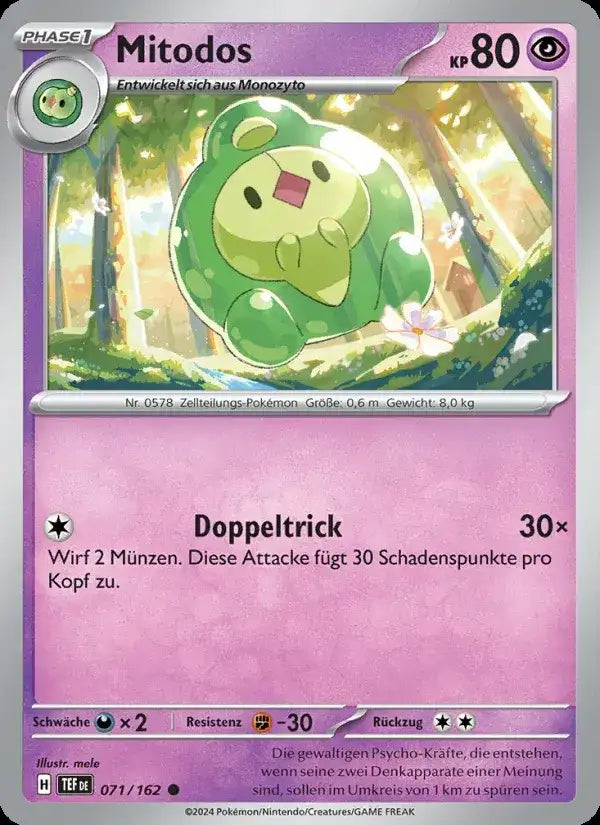 Mitodos 071/162 – Pokémon Gewalten der Zeit Karte