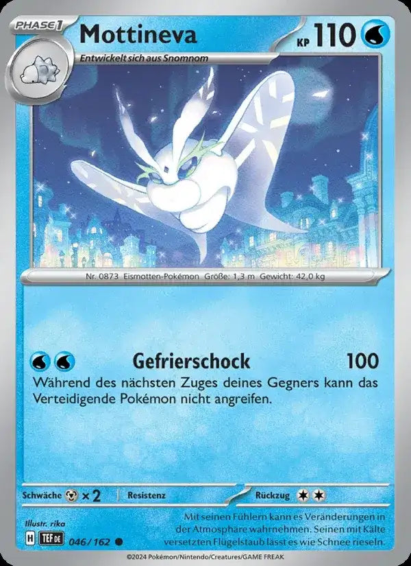 Mottineva 046/162 – Pokémon Gewalten der Zeit Karte
