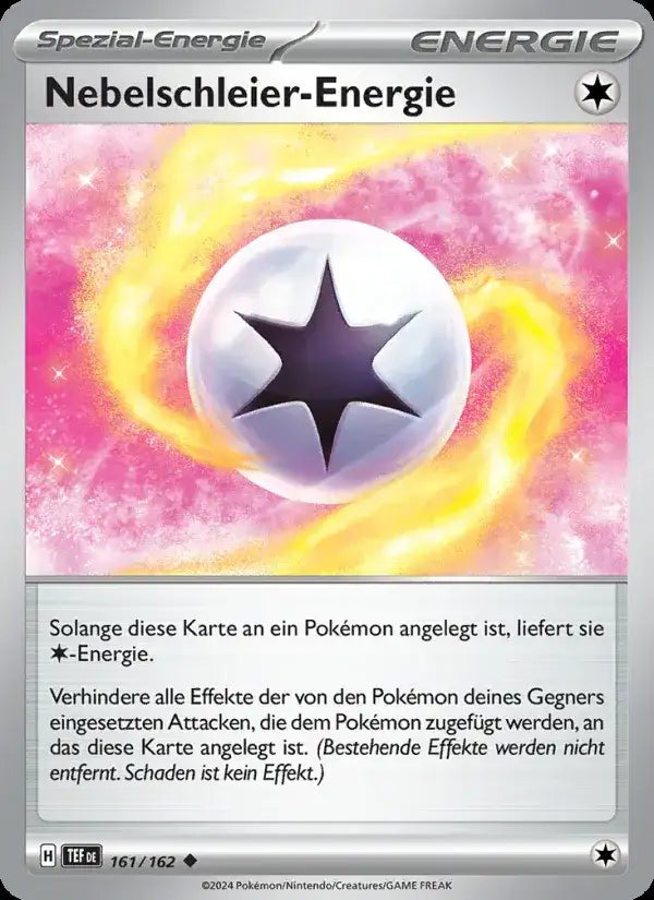 Nebelschleier energie 161/162 – Pokémon Gewalten der Zeit Karte