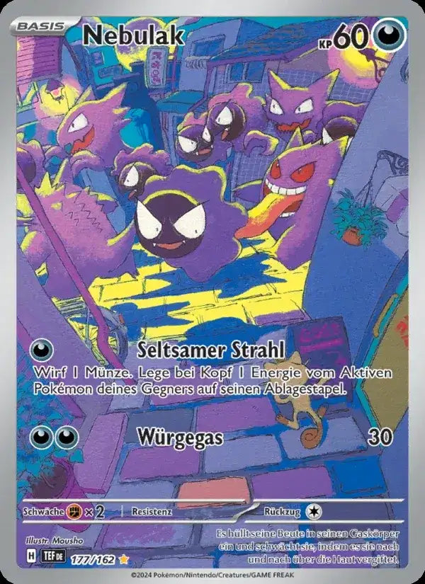 Nebulak 177/162 – Pokémon Gewalten der Zeit Karte