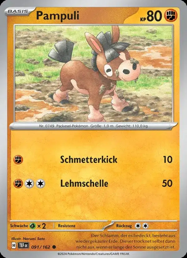 Pampuli 091/162 – Pokémon Gewalten der Zeit Karte