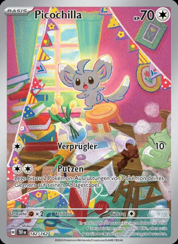 Picochilla 182/162 – Pokémon Gewalten der Zeit Karte