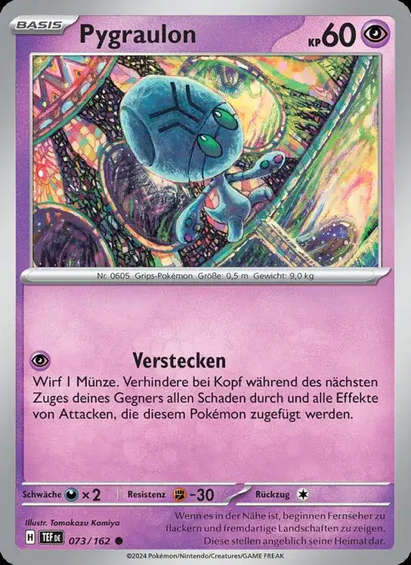 Pygraulon 073/162 – Pokémon Gewalten der Zeit Karte