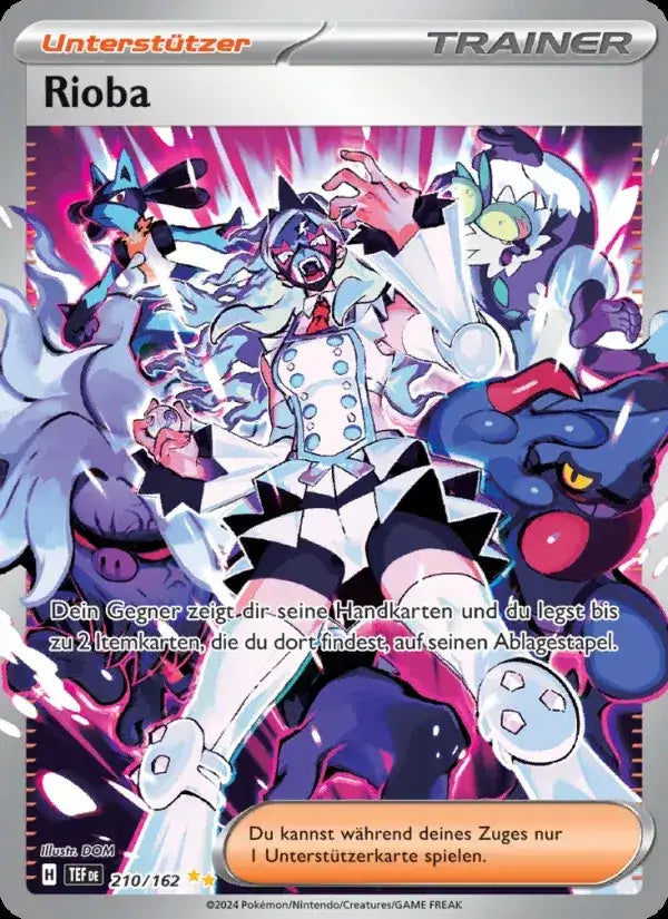 Rioba 210/162 – Pokémon Gewalten der Zeit Karte