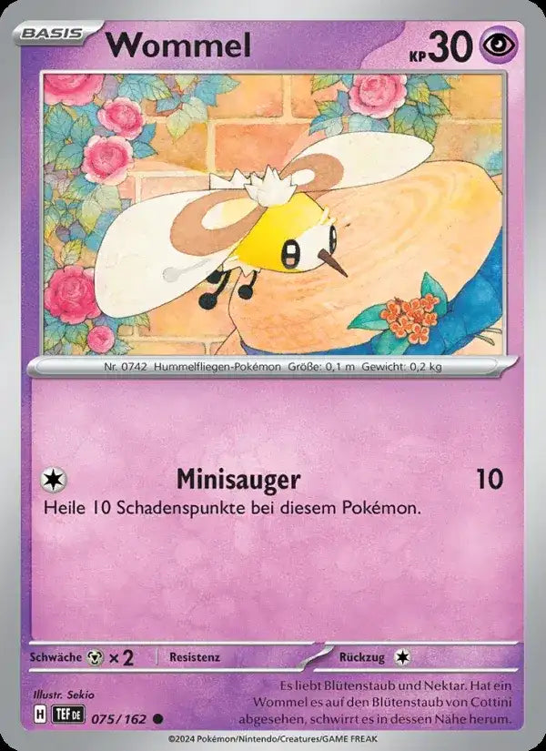 Wommel 075/162 – Pokémon Gewalten der Zeit Karte