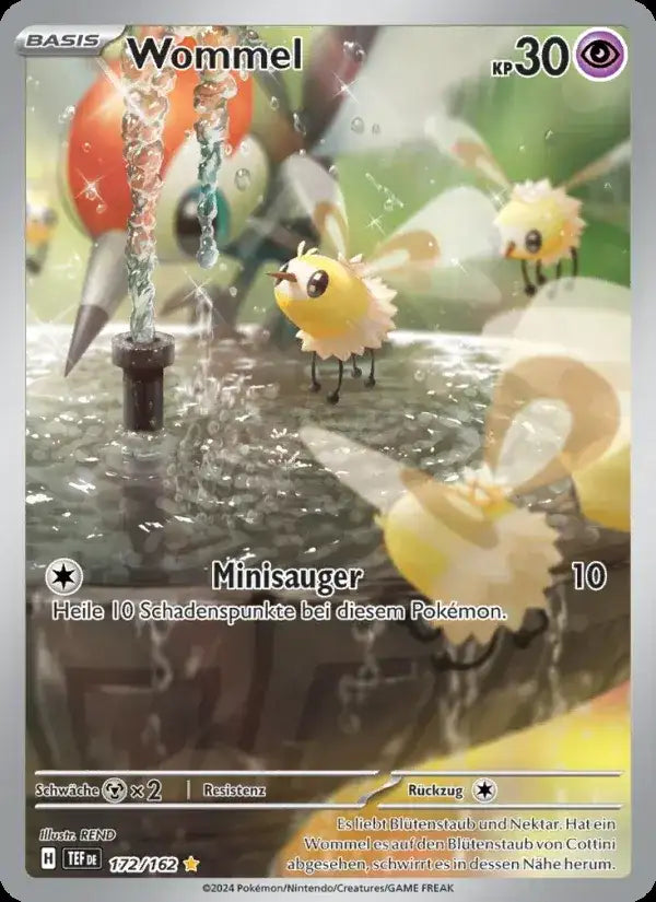 Wommel 172/162 – Pokémon Gewalten der Zeit Karte