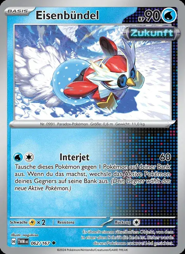 Eisenbundel 062/167 – Pokémon Maskerade im Zwielicht Karte