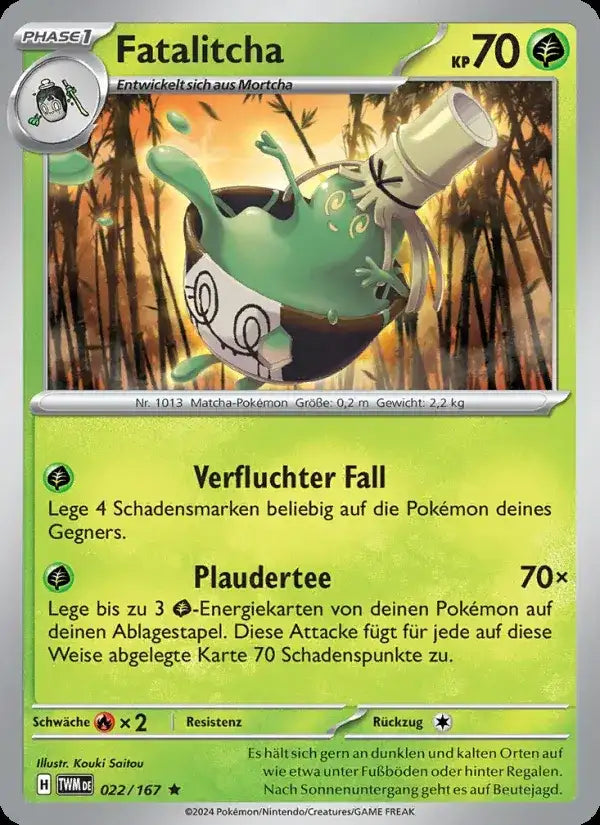 Fatalitcha 022/167 – Pokémon Maskerade im Zwielicht Karte